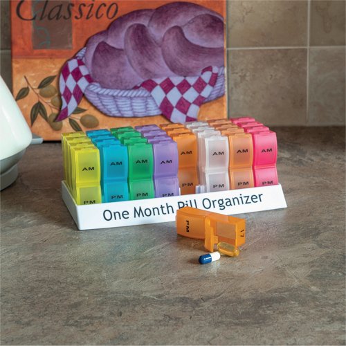 Aidapt Colourful One Month Pill Organiser VM931AC