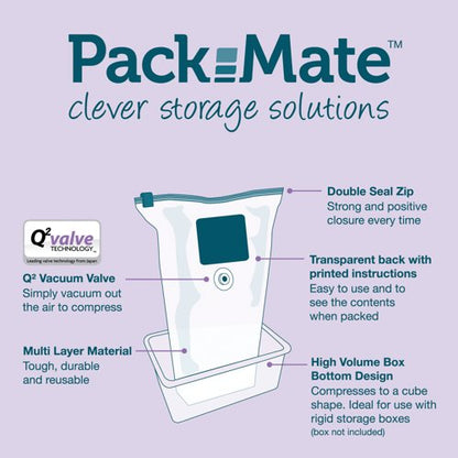 Packmate Extra Large Volume Vacuum Storage Bags (Pack of 2) C40266-GRE