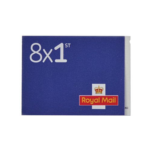 Royal Mail First Class Stamp Book (Pack of 8) 1CB8SINGLE