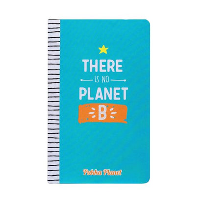 Pukka Planet Notepad No Planet B Soft Cover Blue 9703-SPP