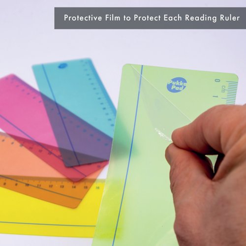Pukka Pad Pukka Irlen Reading Ruler IRLOVERLAY