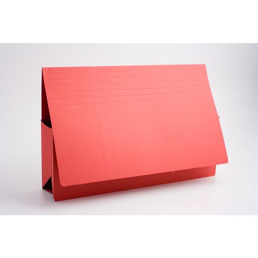 Guildhall Probate Wallet Manilla Foolscap 315gsm Red (Pack 25) - PRW2-REDZ