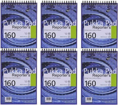 Pukka Pads Reporters Shorthand Notebook 80gsm 160 Pages NM001 {3 Pack}