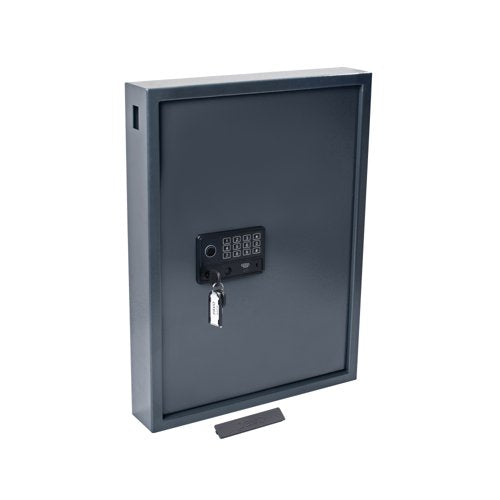 Pavo Magnettag Steel Key Cabinet 50 Key Capacity Dark Grey DF77701