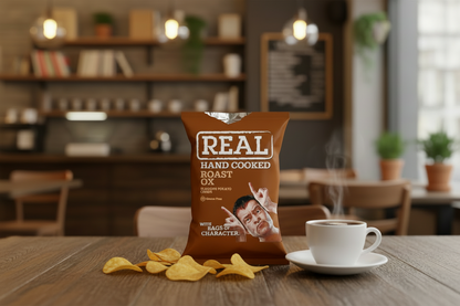 Real Crisps Roast Ox 24 x 35g