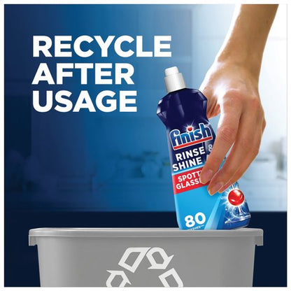 Finish Rinse Aid Shine Protect Regular 400ml (Pack of 12) 3245780/Case