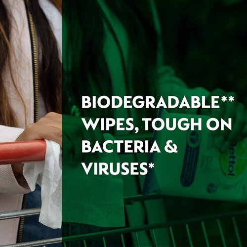 Dettol Antibacterial Cleansing Wipes (Pack of 126) 3189500S