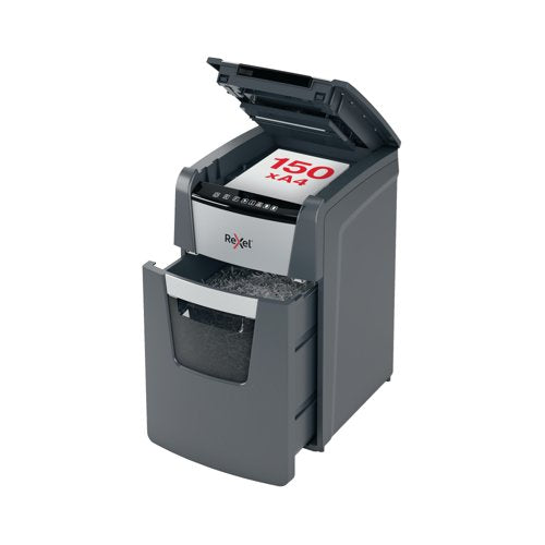 Rexel Optimum Autofeed+ 150X Cross-Cut P-4 Shredder 2020150X