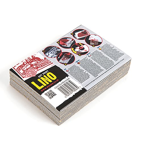 Traditional Lino Boards Hessian Backed 102x152mm (Pack of 10) LBS100