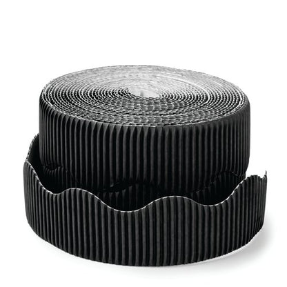 Scalloped Corrugated Border Rolls Rich Blue 78711