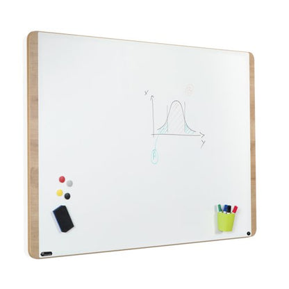 Rocada Natural Design Magnetic Lacquered Whiteboard 100x150cm NAT6421
