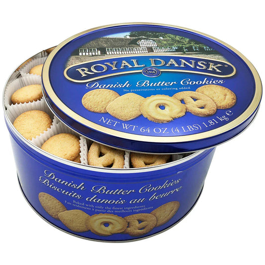 Royal Dansk | Danish Butter Cookies | Blue Tin x 1.8kg
