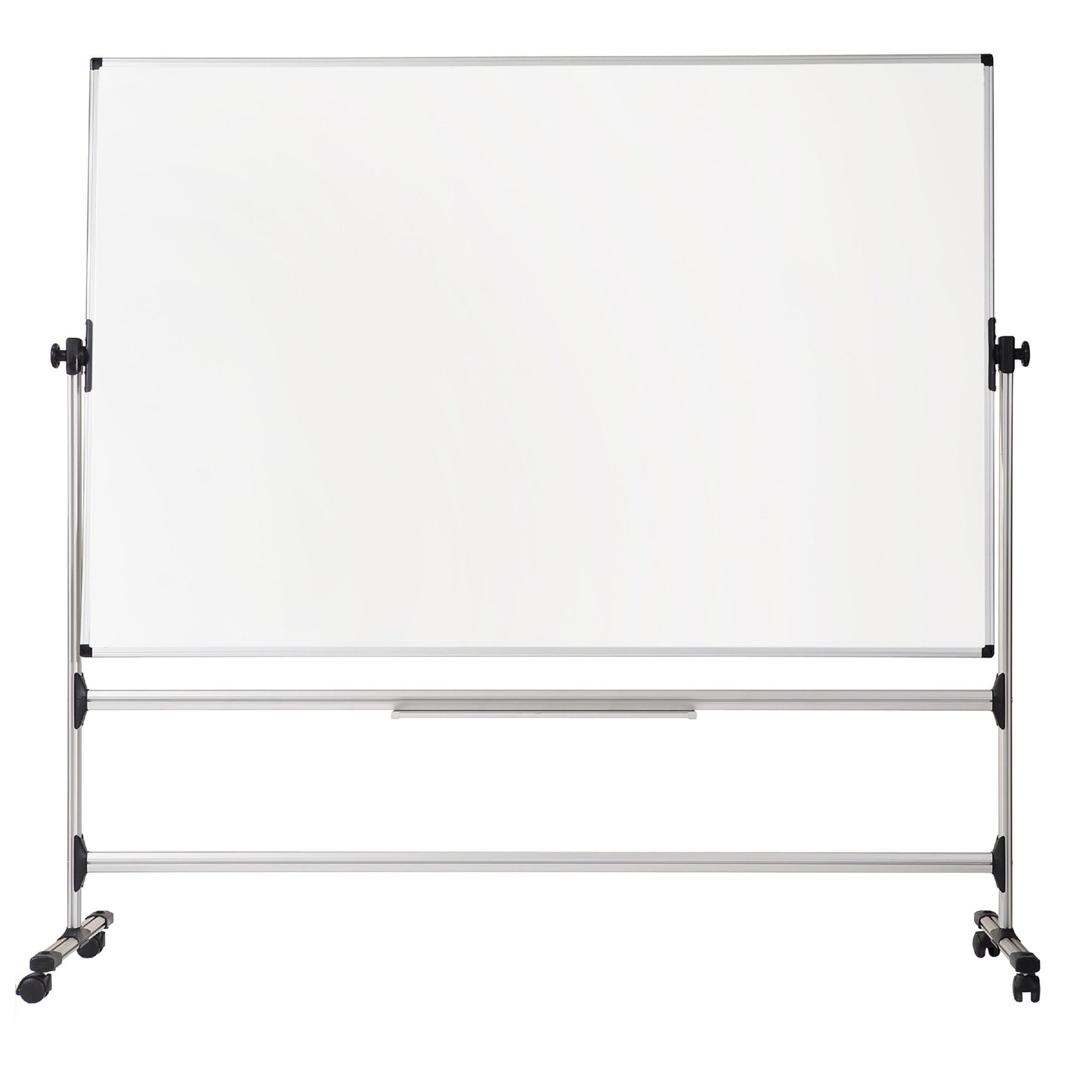 Bi-Office Earth-It Revolver Double Sided Magnetic Enamel Whiteboard Aluminium Frame 1500x1200mm - RQR0424
