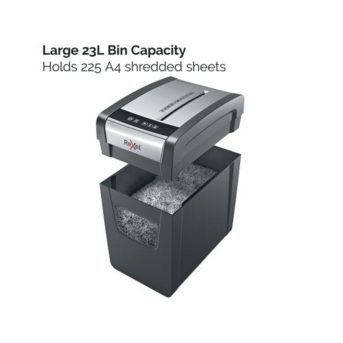 Rexel Momentum X410-Sl Slimline Cross-Cut P-4 Shredder 2104573