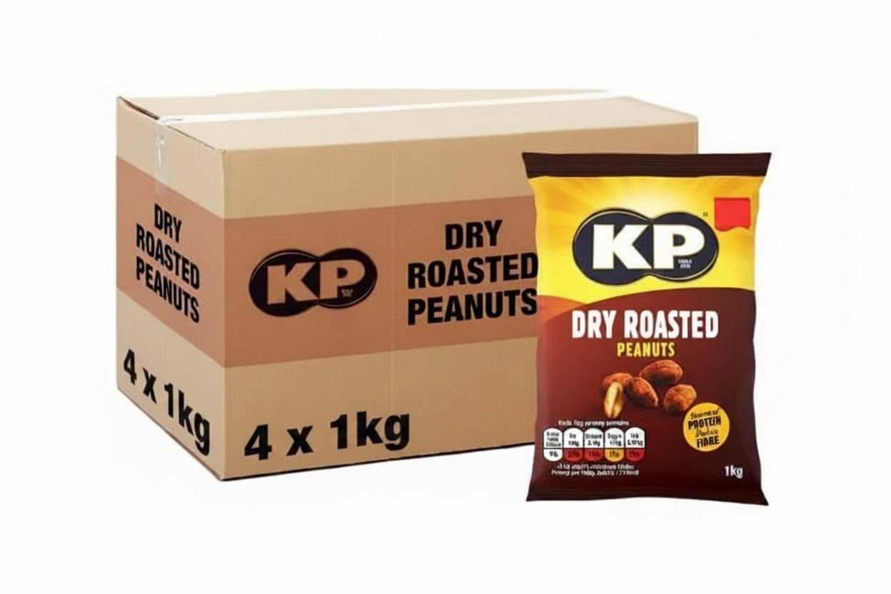 KP Dry Roasted Peanuts 1kg
