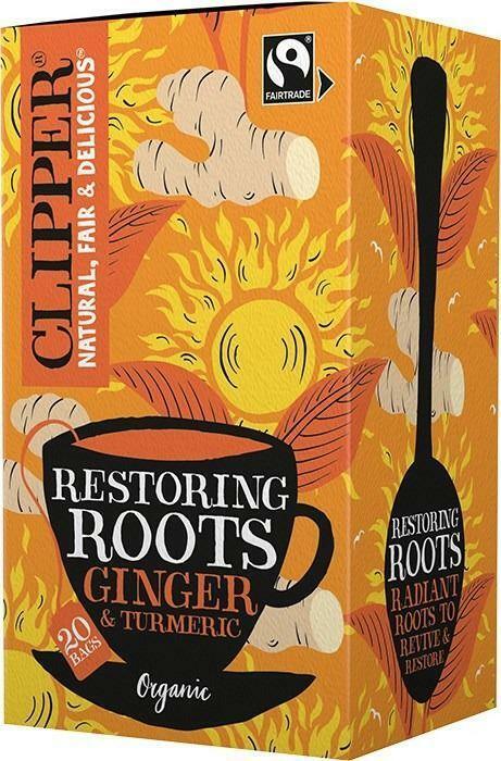 Clipper Organic Restoring Roots Envelopes 20's