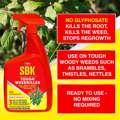 Vitax SBK Brushwood Killer Tough Weedkiller RTU 1 Litre