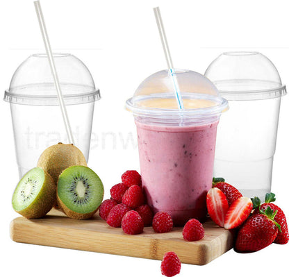 Belgravia Disposables 10oz Plastic Smoothie Cups - UK BUSINESS SUPPLIES