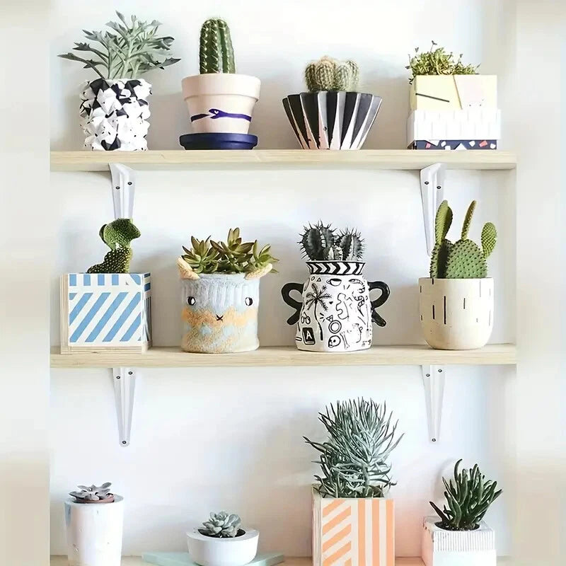 London White Shelf Bracket White 4X3IN 10X8CM