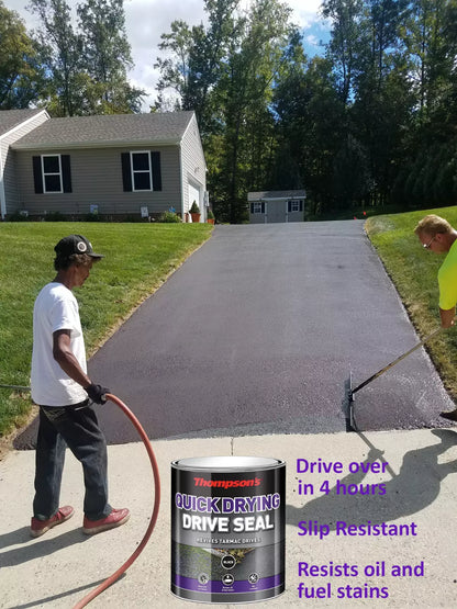 Thompson's [Ronseal}  Black Quick Drying Drive Seal - 5L