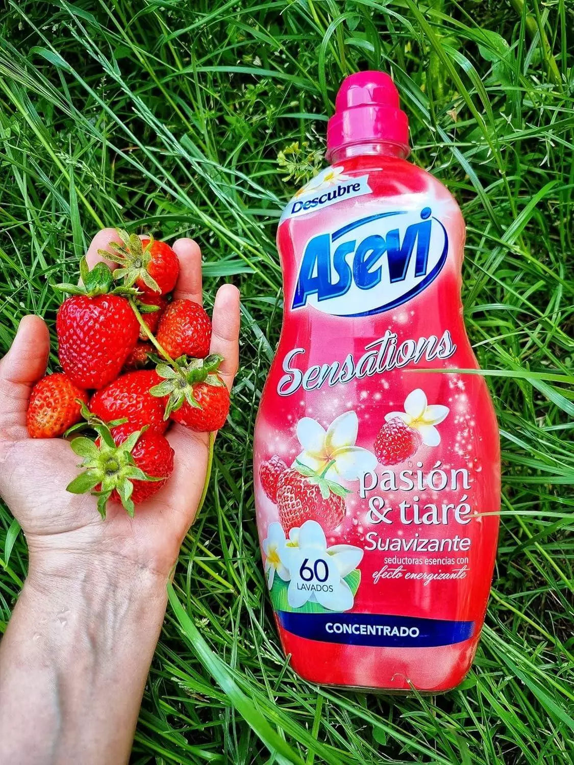 Asevi Sensations SPANISH Fabric Conditioner Passion 60 Wash 1.32L