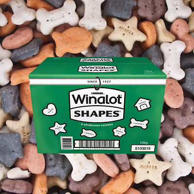Winalot Dog Treats Shapes Dog Biscuits 4x1.8kg