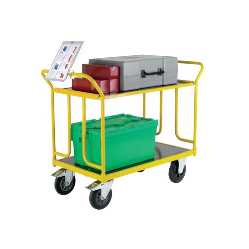Vfm Yellow/Brown Top Shelf For Platform Truck 371757