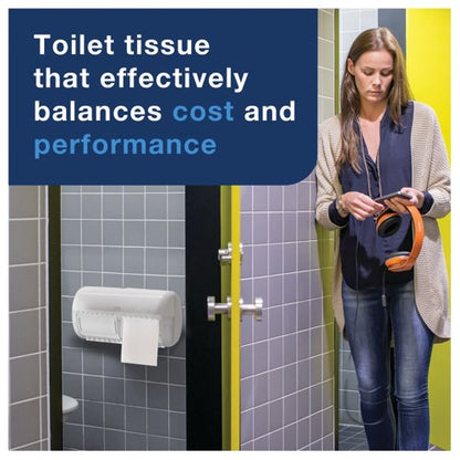 Tork T4 Conventional Toilet Roll Advanced 2-Ply White 200 Sheets (Pack of 36) 100200