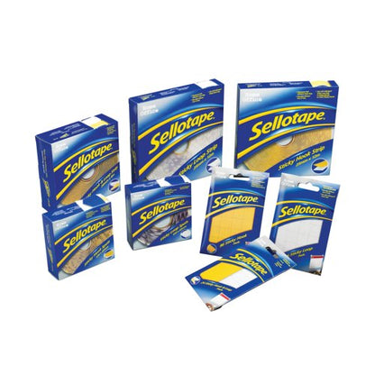 Sellotape Sticky Loop Strip 25mmx12m 1445182