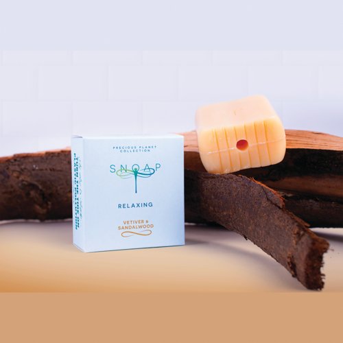 Snoap Relaxing Vetiver + Sandalwood Soap PPRS1