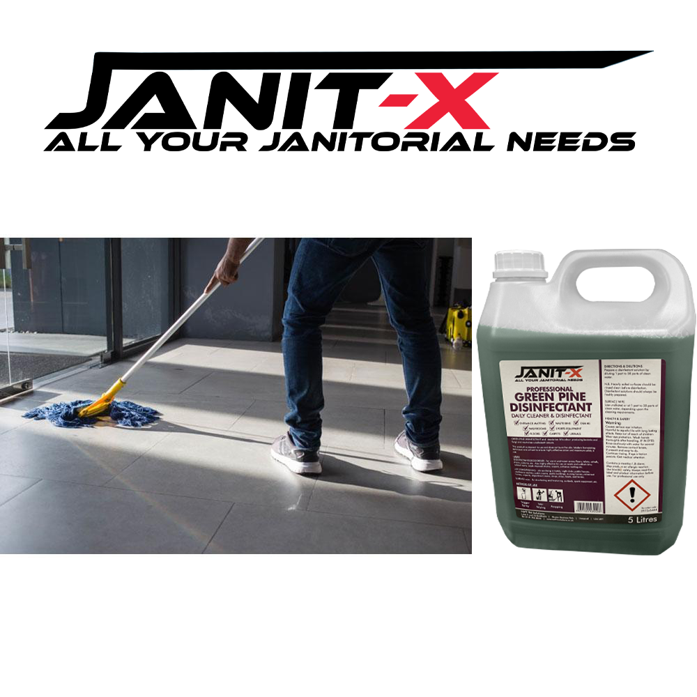 Janit-X Professional Green Pine Disinfectant 5 Litre - UK BUSINESS SUPPLIES