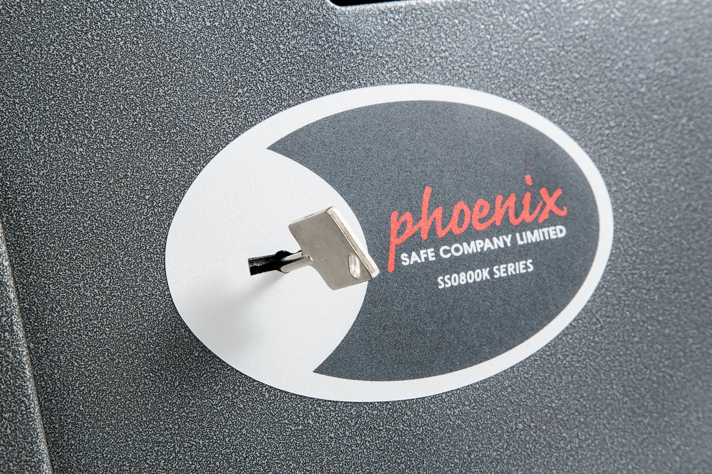 Phoenix Vela Deposit Home and Office Size 1 Safe Key Lock Graphite Grey SS0801KD