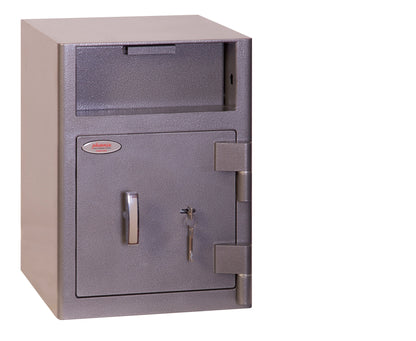 Phoenix Cash Deposit Size 1 Security Safe Key Lock Graphite Grey SS0996KD