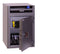 Phoenix Cash Deposit Size 3 Security Safe Key Lock Graphite Grey SS0998KD