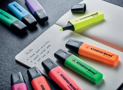 Stabilo Boss Original Highlighter Desk Set Assorted (Pack of 15) 1868221
