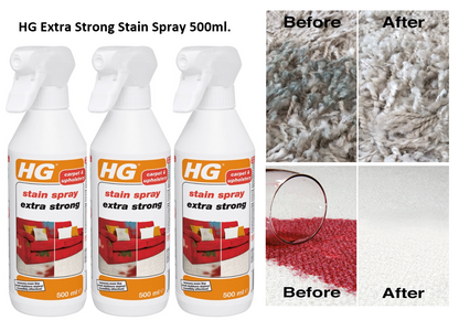 HG Spot & Stain Carpet & Upholstery spray cleaner, 500 ml - UK BUSINESS SUPPLIES