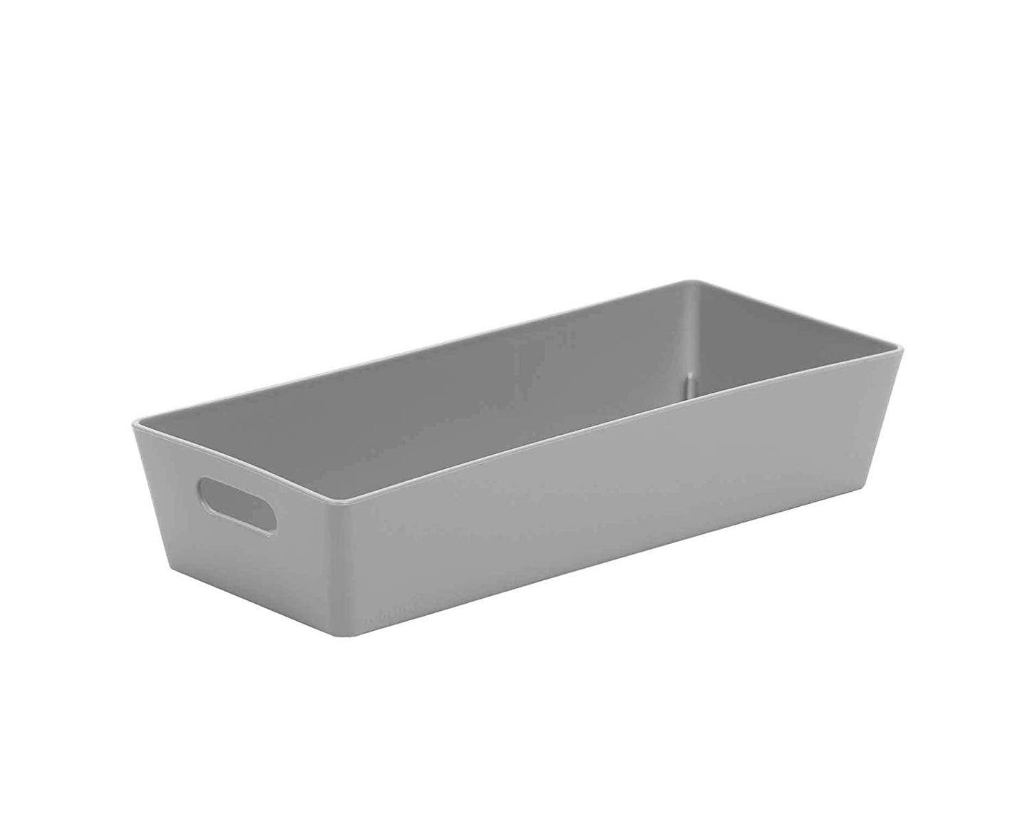 Wham Grey Rectangular Studio Basket 2.01 1 Litre - UK BUSINESS SUPPLIES