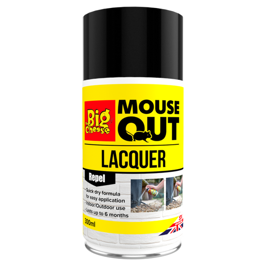 The Big Cheese Anti Mouse Lacquer – 300Ml Aerosol