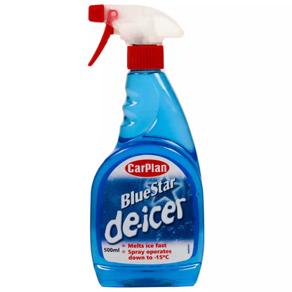 CarPlan Blue Star De-Icer Trigger 500ml (3 Pack Bundle)
