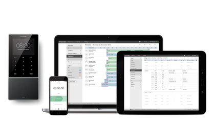 TimeMoto TM-818 SC MiFare Touch RFID PIN Registration 125-0635
