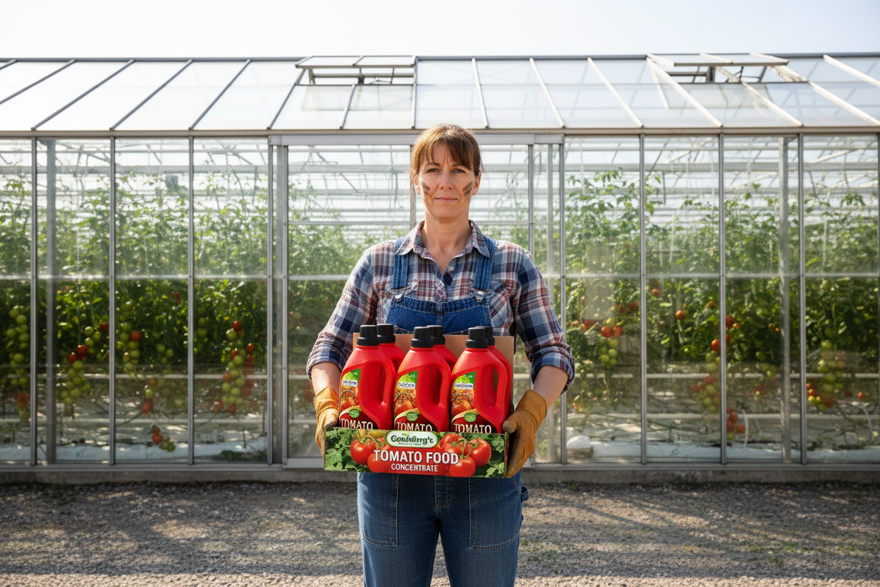 Goulding Tomato & Veg Enriched Tomato Food with Humics, Concentrated 1 Litre