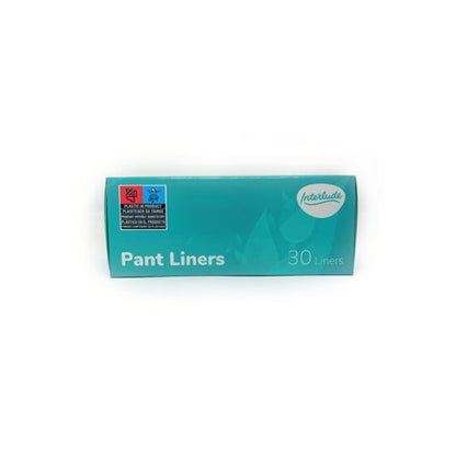 Interlude Pant Liners Boxed x30 Pads Pack of 12 6483