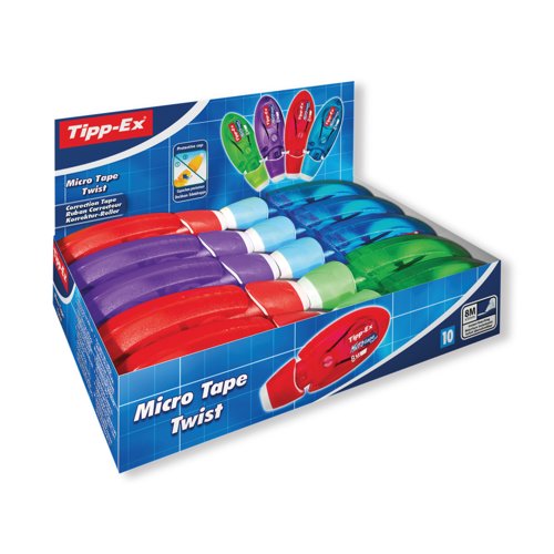 Tippex Micro Twist Correct Tape (10 Pack) 8706151