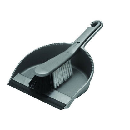Addis Metalic Short Handle Dustpan & Brush Set