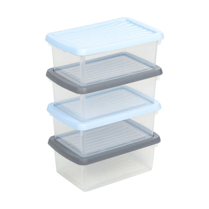 Wham Clear 4.01 Box & Lid Set 3.5 Litre Pack 4's