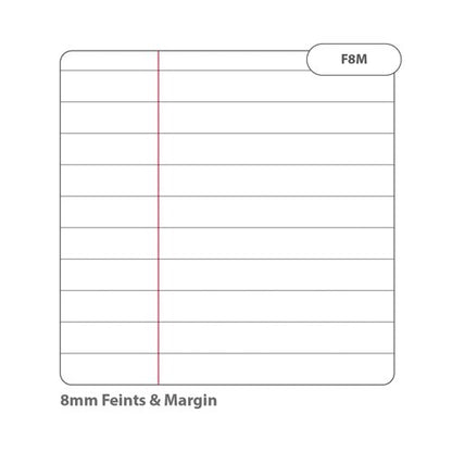 Rhino Exercise Book 80 Page F8M A4+ Purple (Pack of 50) VDU080-214-4