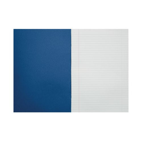 Rhino Exercise Book 8mm Ruled 80P A4 Dark Blue (Pack of 50) VC48426