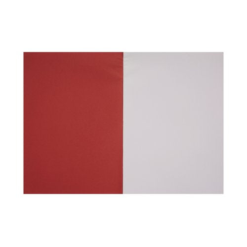 Rhino Exercise Book A4+ Plain 80 Pages Red (Pack of 50) VC50452