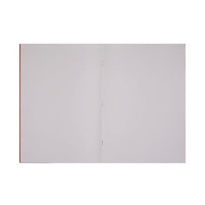 Rhino Exercise Book A4+ Plain 80 Pages Red (Pack of 50) VC50452