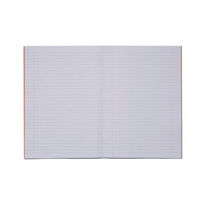 Rhino Exercise Book 80 Page A4 8mm Ruled Orange Contract (Pack of 50) VEXV668-1465-2
